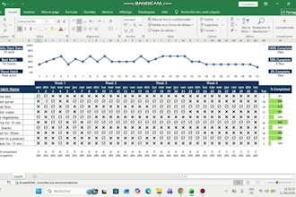 create a custom excel habit tracker and productivity planner