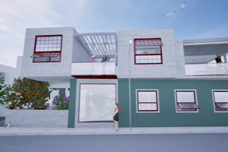 create clean architectural renders using twinmotion