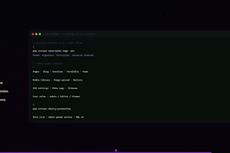 build user friendly websites with dynamic, manageable content via admin panel