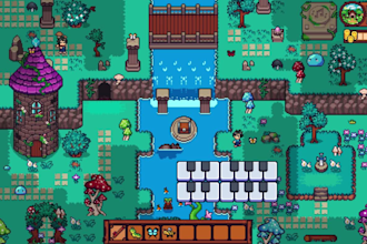 do pixel art tileset, topdown tileset, envrionment art, game background