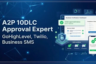 fix rejected gohighlevel a2p 10dlc approval twilio verification sms setup