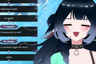 design vtuber model live2d model vtuber rigging character design anime vtuber