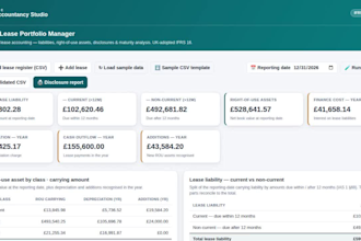 prepare your ifrs 16 lease schedules and a reusable calculator