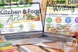 write SEO kitchen and food articles