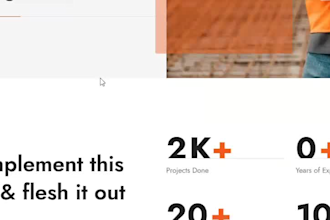 design a wordpress website for contractor