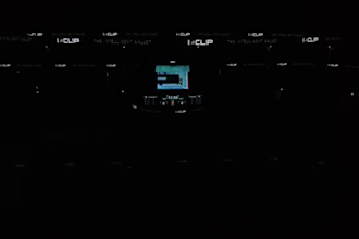 create stadium led billboard, ribbon board and football screen animation