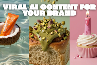 create a professional ai ugc content package for your brand