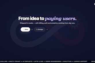 develop full stack saas applications and web platforms