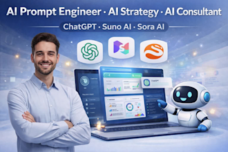 ai prompt engineer ai strategy ai consultant chatgpt suno ai sora ai