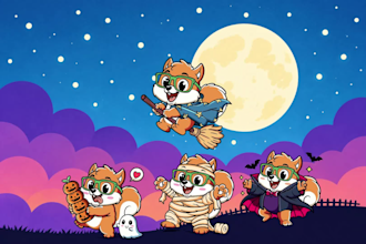 draw animal design character