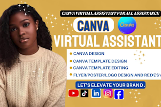 canva virtual assistant canva design canva va canva design exoert for instagram