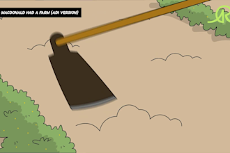 make 2d motion graphics animation with customed illustrations
