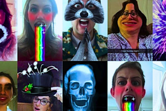 create a 3d ar vtuber filter and custom ar face filter for your social media