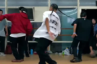 create energetic and professional group dance tiktok dance hiphop dance video