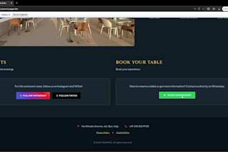 build a custom multilingual website with galleries and menus