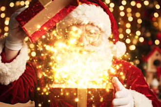 create christmas ai video ads, 3d christmas animation and holiday commercials