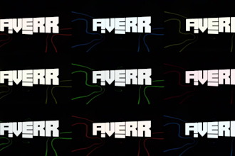 design dj visuals, festival vj loops, color logo animations