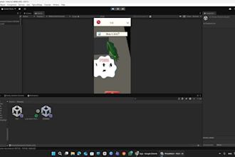develop a professional ar game using unity