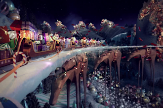 create a stunning holiday christmas video greeting and merry christmas animation