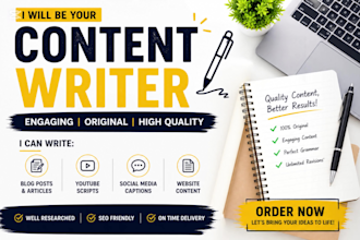 write scripts for youtube and tiktok videos