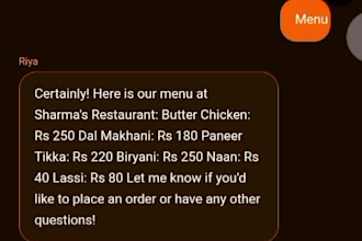 build a custom ai chatbot for your restaurant and business