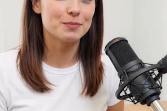 pitch podcast style ugc video content, testimonial, spokesperson video