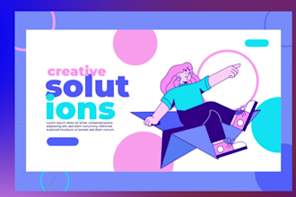create lottie json, splash screen, motion and character animations