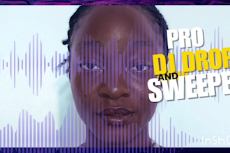 create a dj drop or producer tag with a smooth female voice