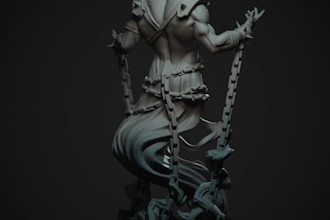 sculpt custom 3d characters, toys, action figures, statue and print ready models