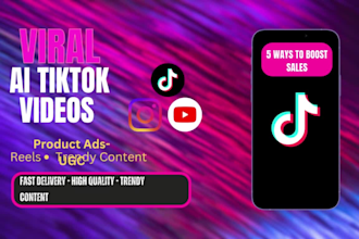 create viral ai tiktok videos for your brand product or business