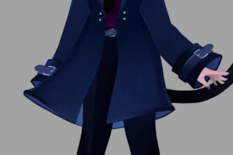 draw custom rig vtuber model live2d model live2d vtuber model vtuber rigging