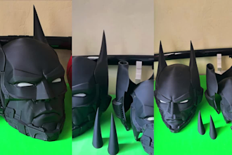 design 3d mask, 3d helmet, cosplay armor 3d custom mask for printing