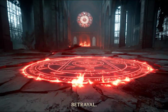 create a cinematic ai book trailer for your fantacy thriller scific novel