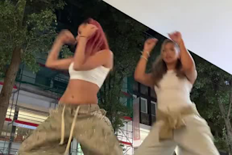 create viral amapiano dance choreography video for tiktok, reels and music promo