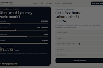 build a real estate website with property listings