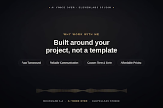 create ai narration using elevenlabs for youtube podcasts and ads