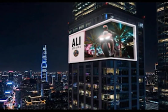 create stunning 3d billboard animation for your brand
