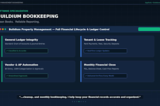 buildium bookkeeping and property management accounting