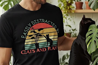 design professional tshirt merch and print on demand apparel
