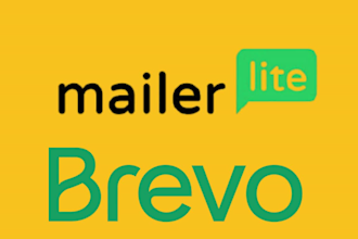 setup brevo and mailerlite for email marketing campaign