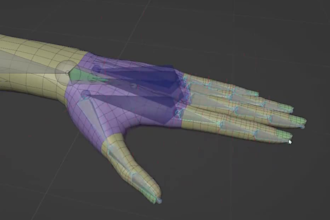 model stylized game ready character animate 3d model for unity unreal game