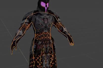 do 3d character rigging in blender and unity
