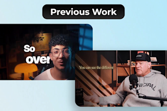 edit talking head videos with animated motion graphics