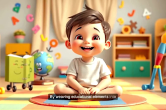 create fun and engaging 2d kids animation videos for youtube