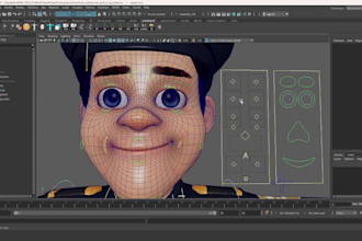 be your 3d rigger,fix 3d character rig,facial rig,rigify,autorig pro,blendshapes