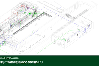 design plumbing and hydraulic layouts with drainage, water and vent