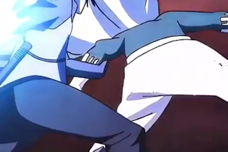 do japanese fighting animation, 2d animation video, short film animation
