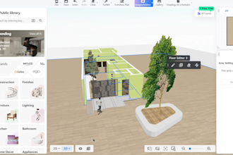 draw 2d floor plans and architectural house designs