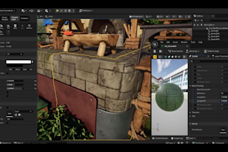 design 3d game environment and 3d art model
