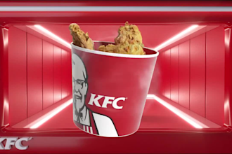 create 3d anamorphic billboard animation for led screen and cgi ads